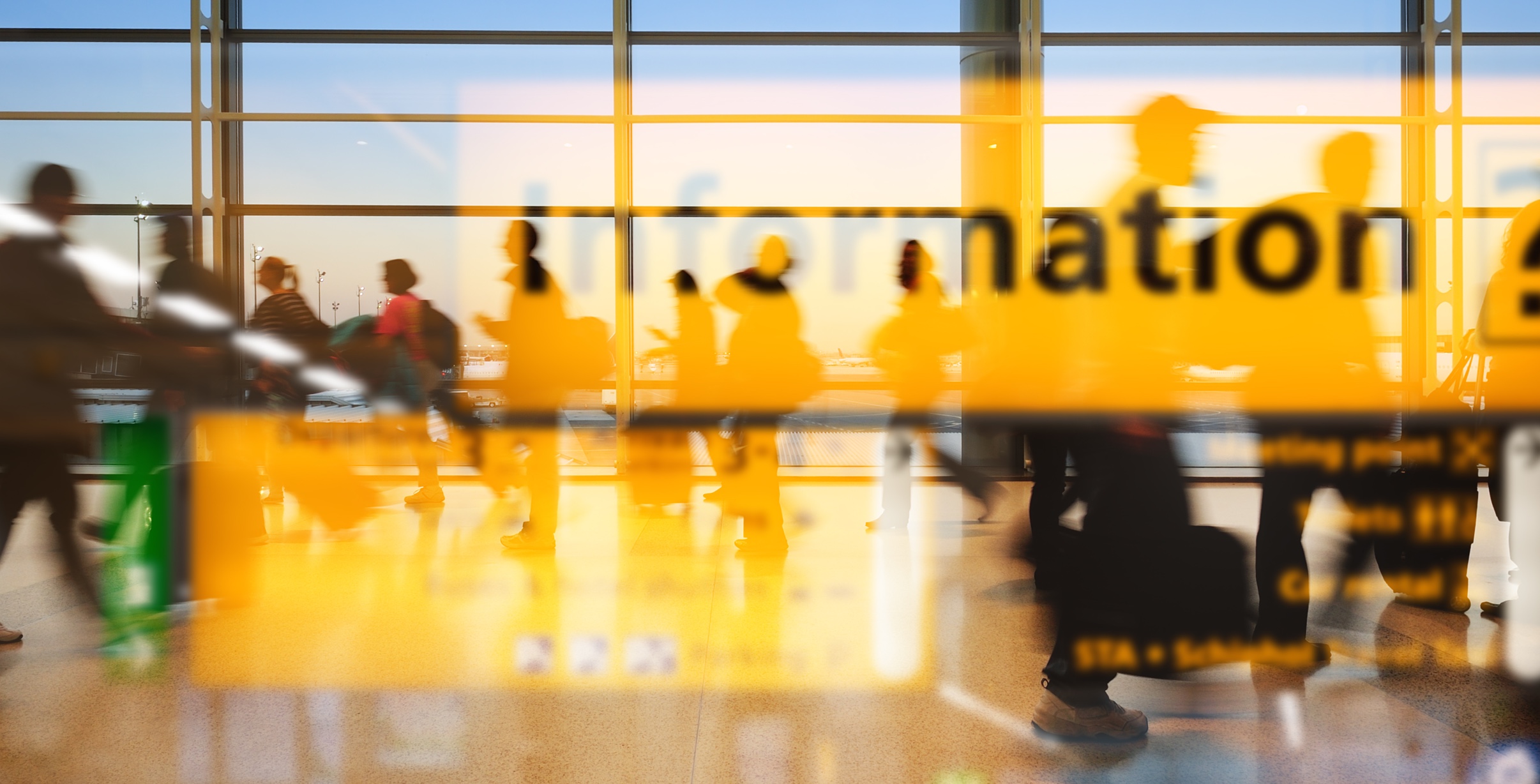 inside airport